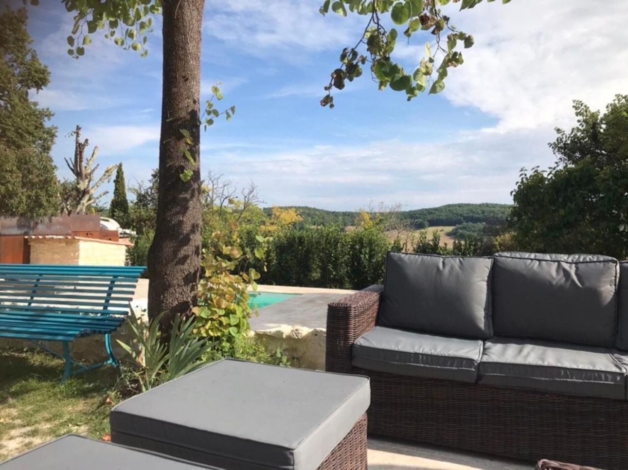 Le Gite Des Carmes Villa Lauzerte Exterior photo